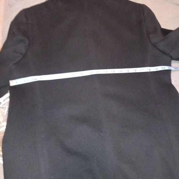 Vintage Fleurette Lined Wool/Cashmere Long Jacket - Picture 8 of 10